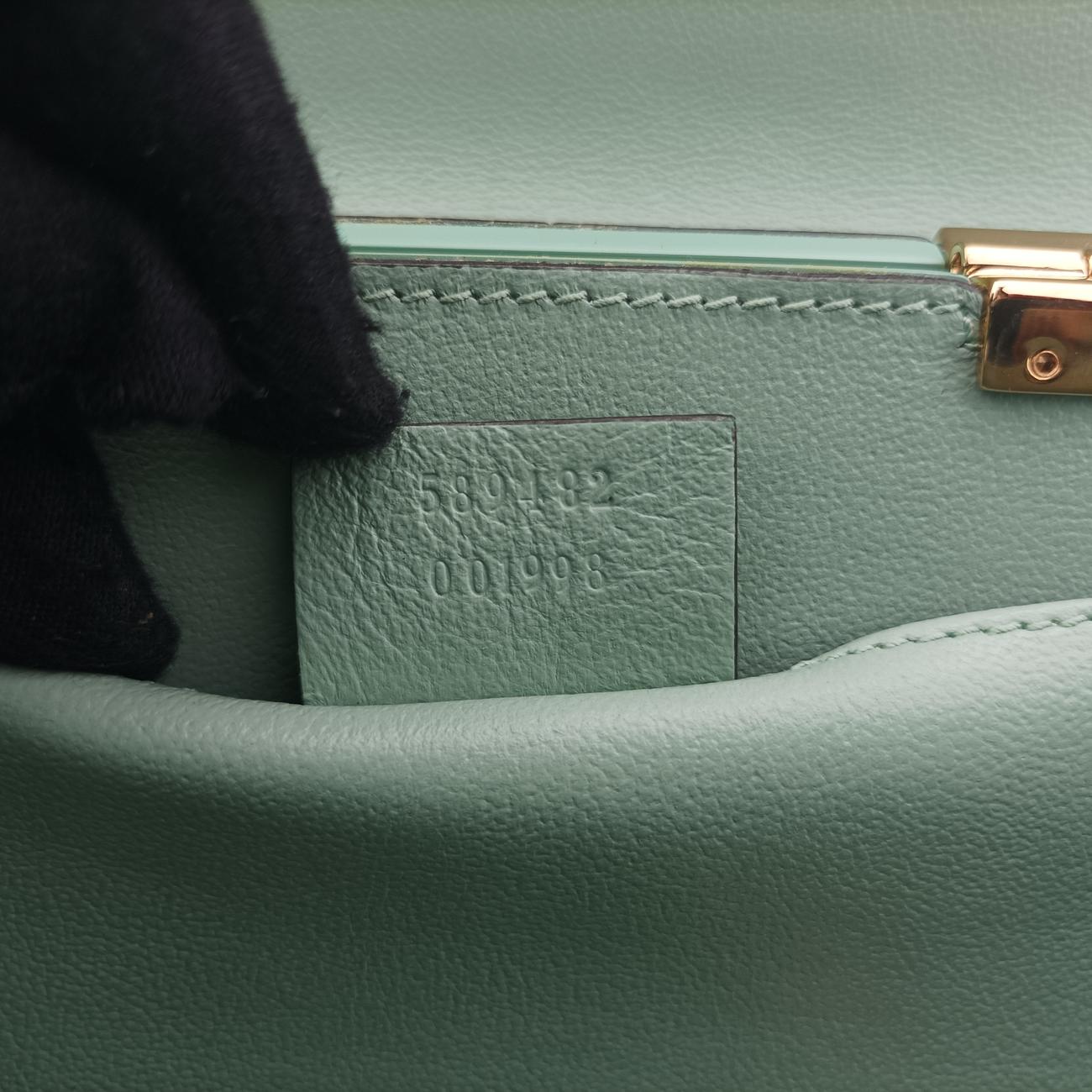 Sylvie 1969 Acrylic Mini Hand Green Acrylic 589482 E031111667シルヴィ1969アクリルミニハンド グリーン アクリル 589482 E031111667