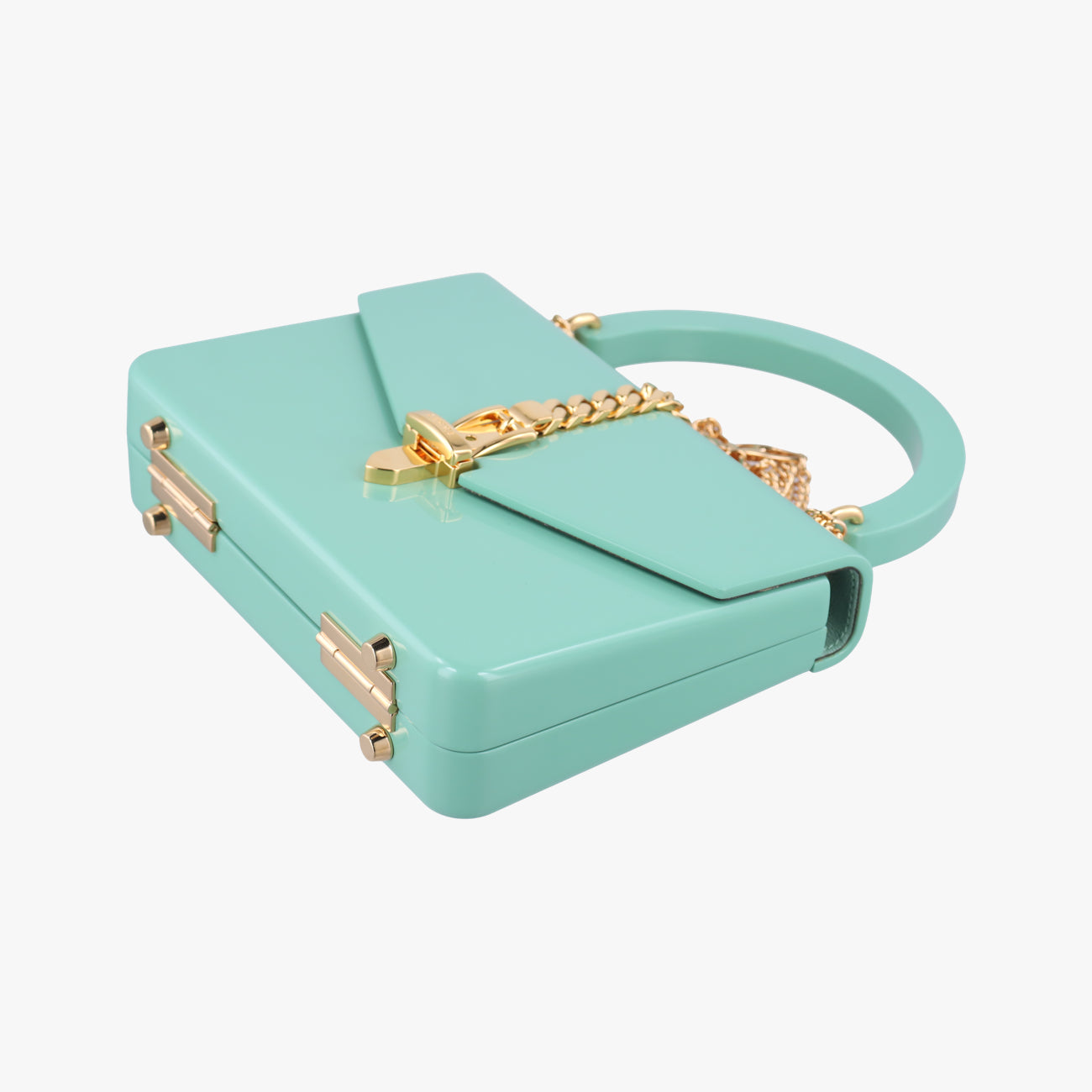 Sylvie 1969 Acrylic Mini Hand Green Acrylic 589482 E031111667シルヴィ1969アクリルミニハンド グリーン アクリル 589482 E031111667