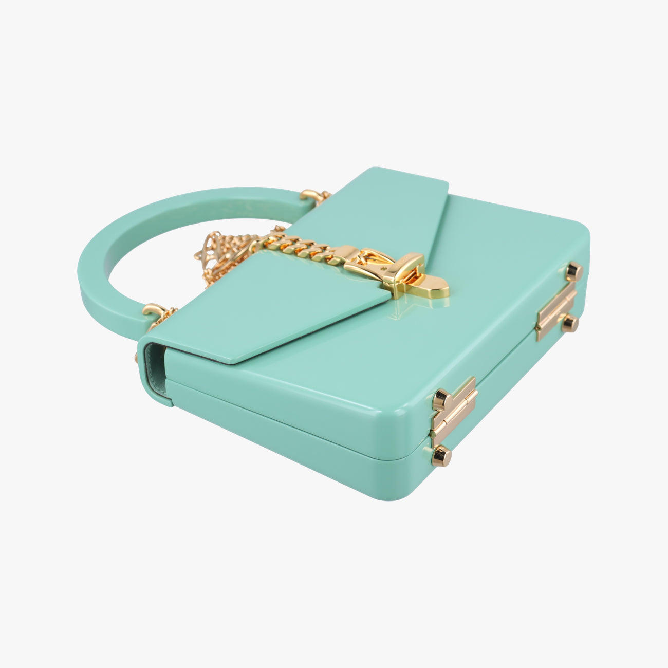 Sylvie 1969 Acrylic Mini Hand Green Acrylic 589482 E031111667シルヴィ1969アクリルミニハンド グリーン アクリル 589482 E031111667