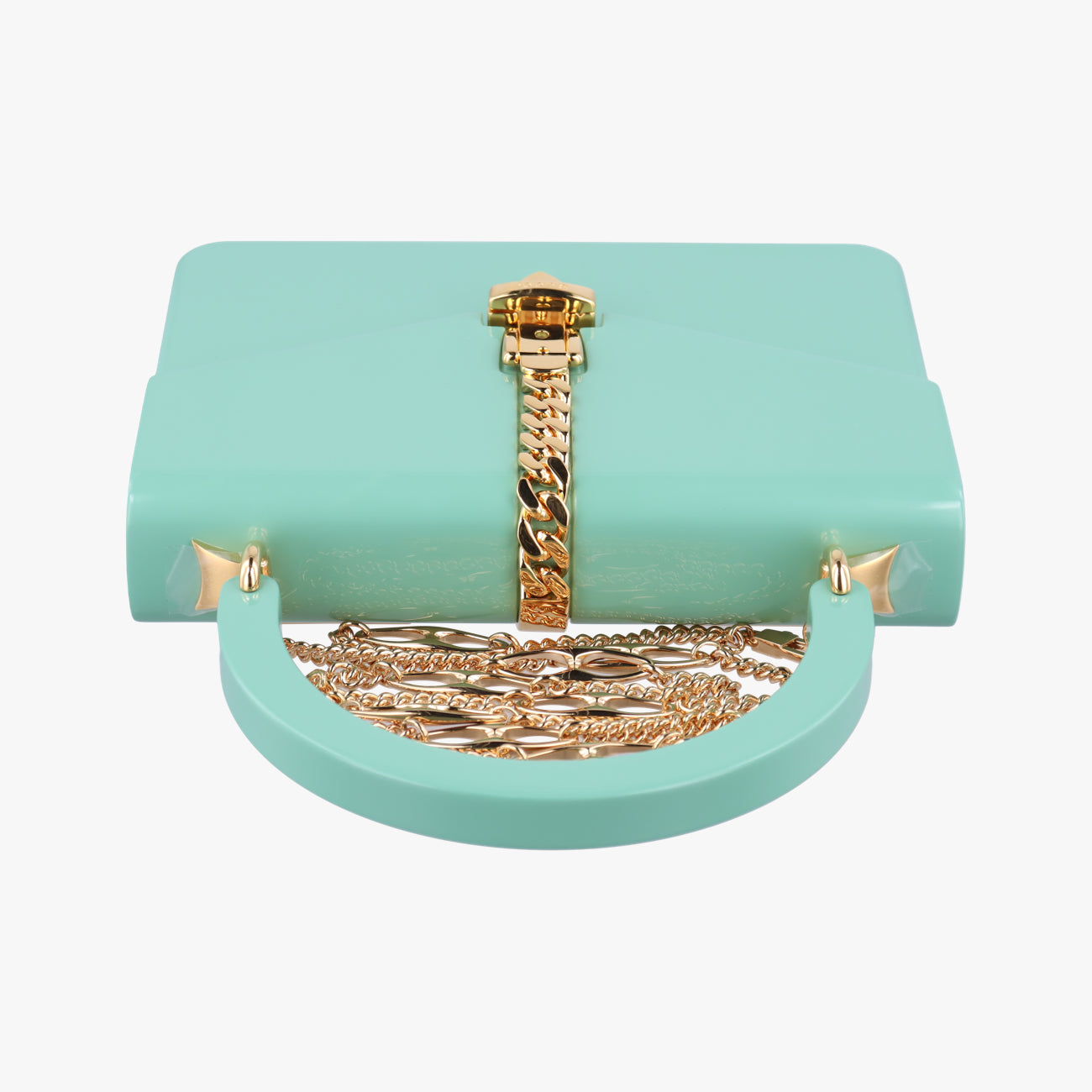 Sylvie 1969 Acrylic Mini Hand Green Acrylic 589482 E031111667シルヴィ1969アクリルミニハンド グリーン アクリル 589482 E031111667