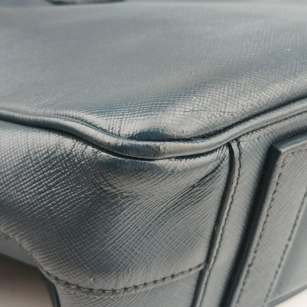 business bag briefcase Navy SAFFIANO Leather 2VE363 208ビジネスバッグ ブリーフケース ネイビー サフィアーノレザー 2VE363 208