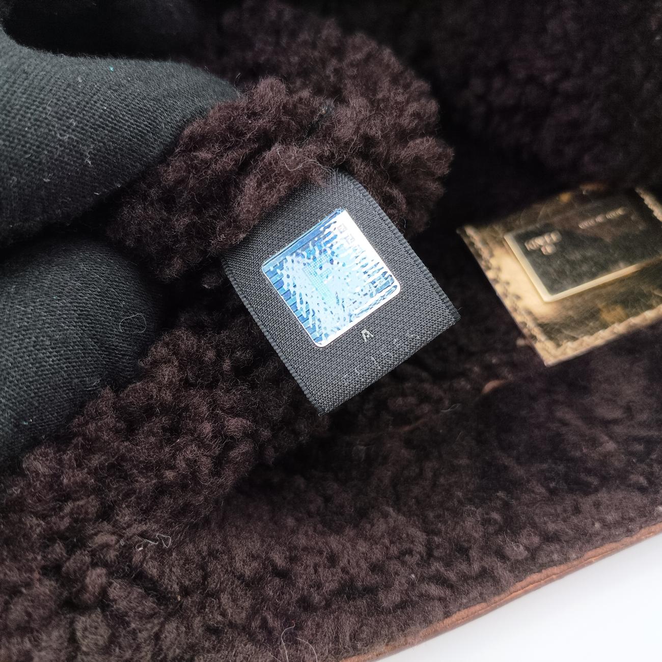 Tobacco Zucca Chef Golden Shearling 8BR445 2415-8BR445-TEU-059タバコ ズッカ シェフ ゴールド シアリング 8BR445 2415-8BR445-TEU-059