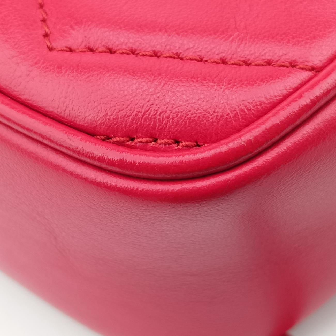 GG Marmont Red Leather 448065 E026050471GGマーモント レッド レザー 448065 E026050471