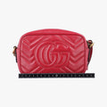 GG Marmont Red Leather 448065 E026050471GGマーモント レッド レザー 448065 E026050471
