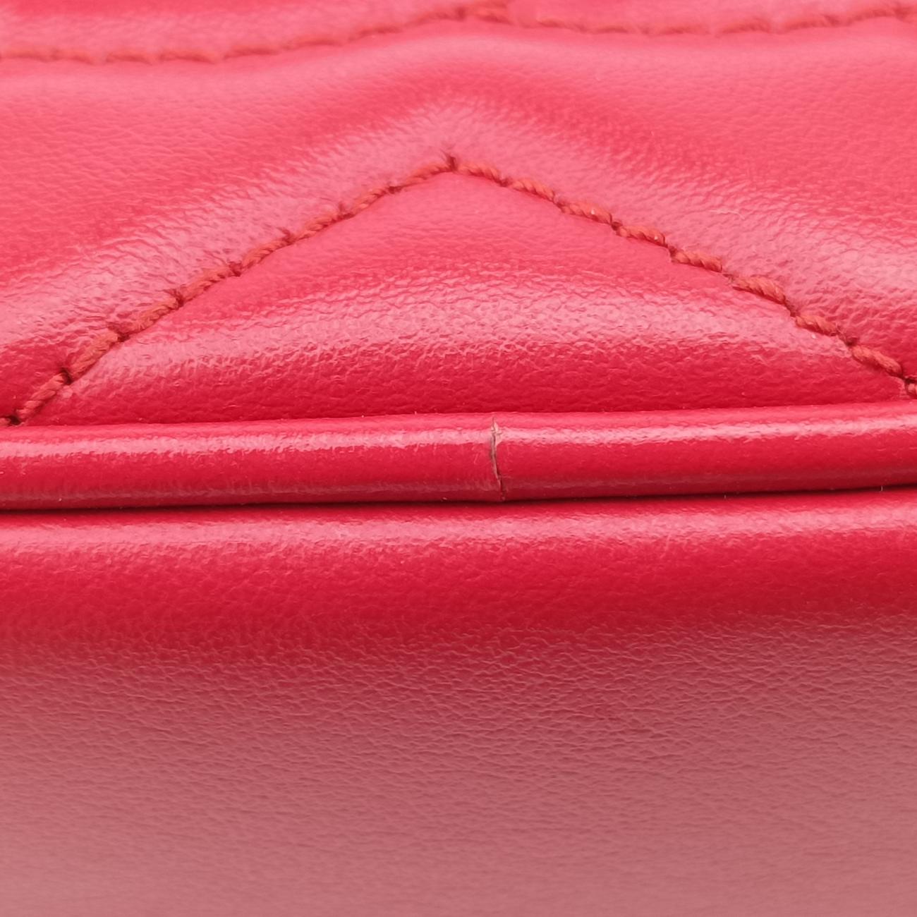 GG Marmont Red Leather 448065 E026050471GGマーモント レッド レザー 448065 E026050471