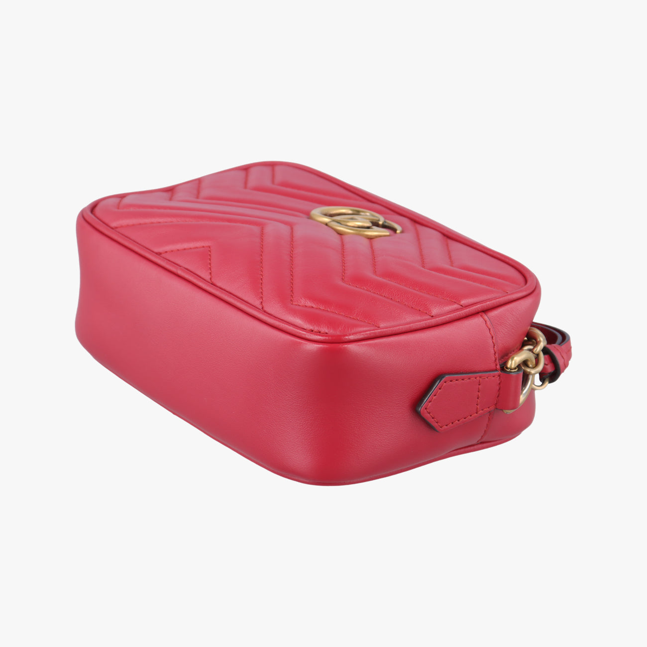 GG Marmont Red Leather 448065 E026050471GGマーモント レッド レザー 448065 E026050471