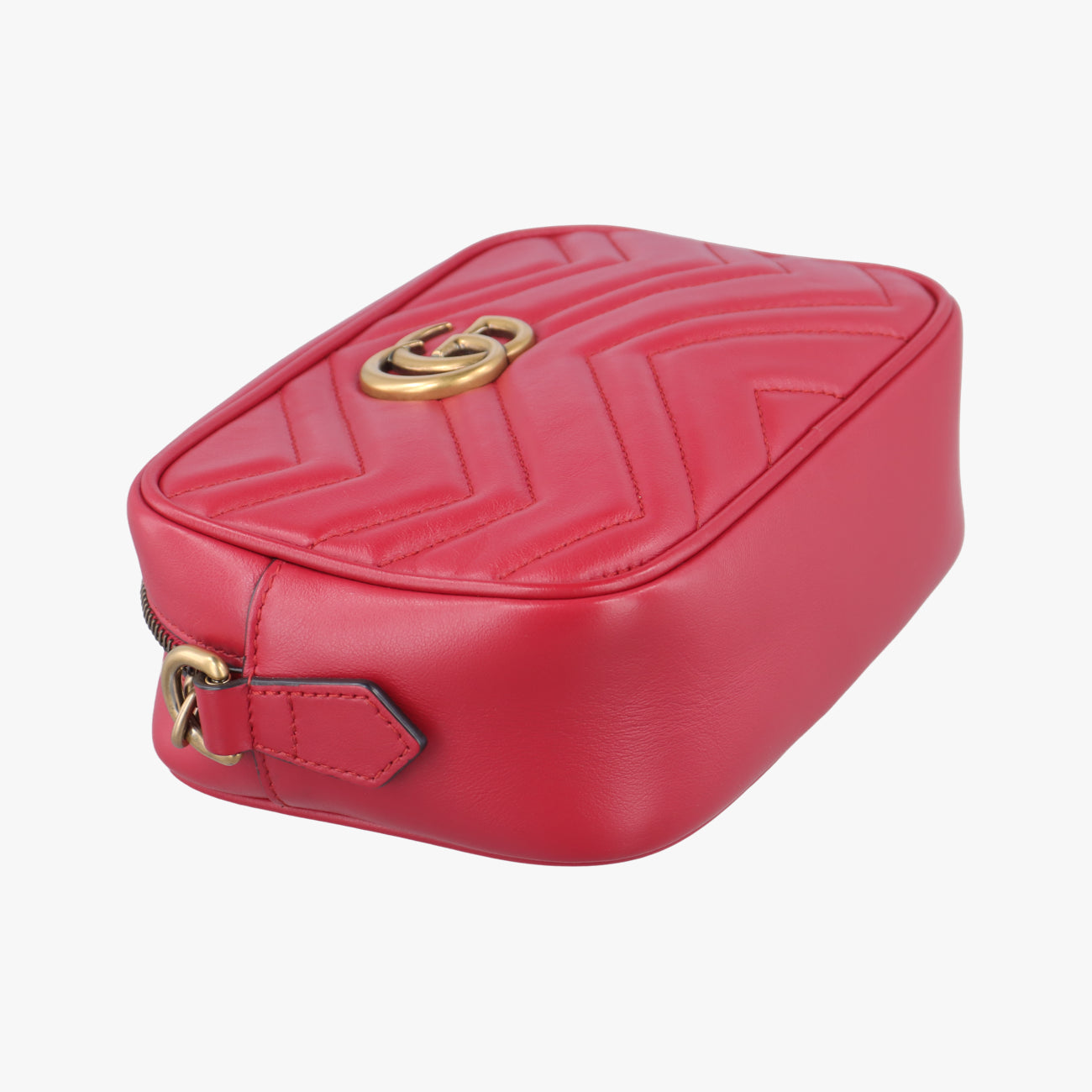 GG Marmont Red Leather 448065 E026050471GGマーモント レッド レザー 448065 E026050471