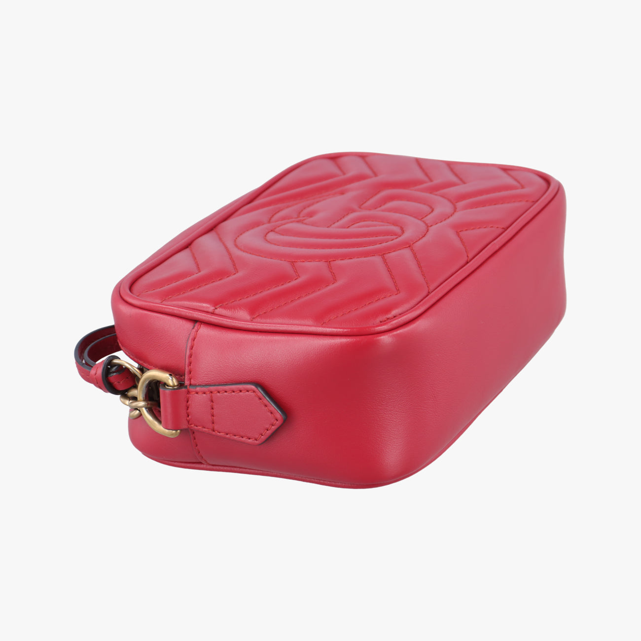 GG Marmont Red Leather 448065 E026050471GGマーモント レッド レザー 448065 E026050471