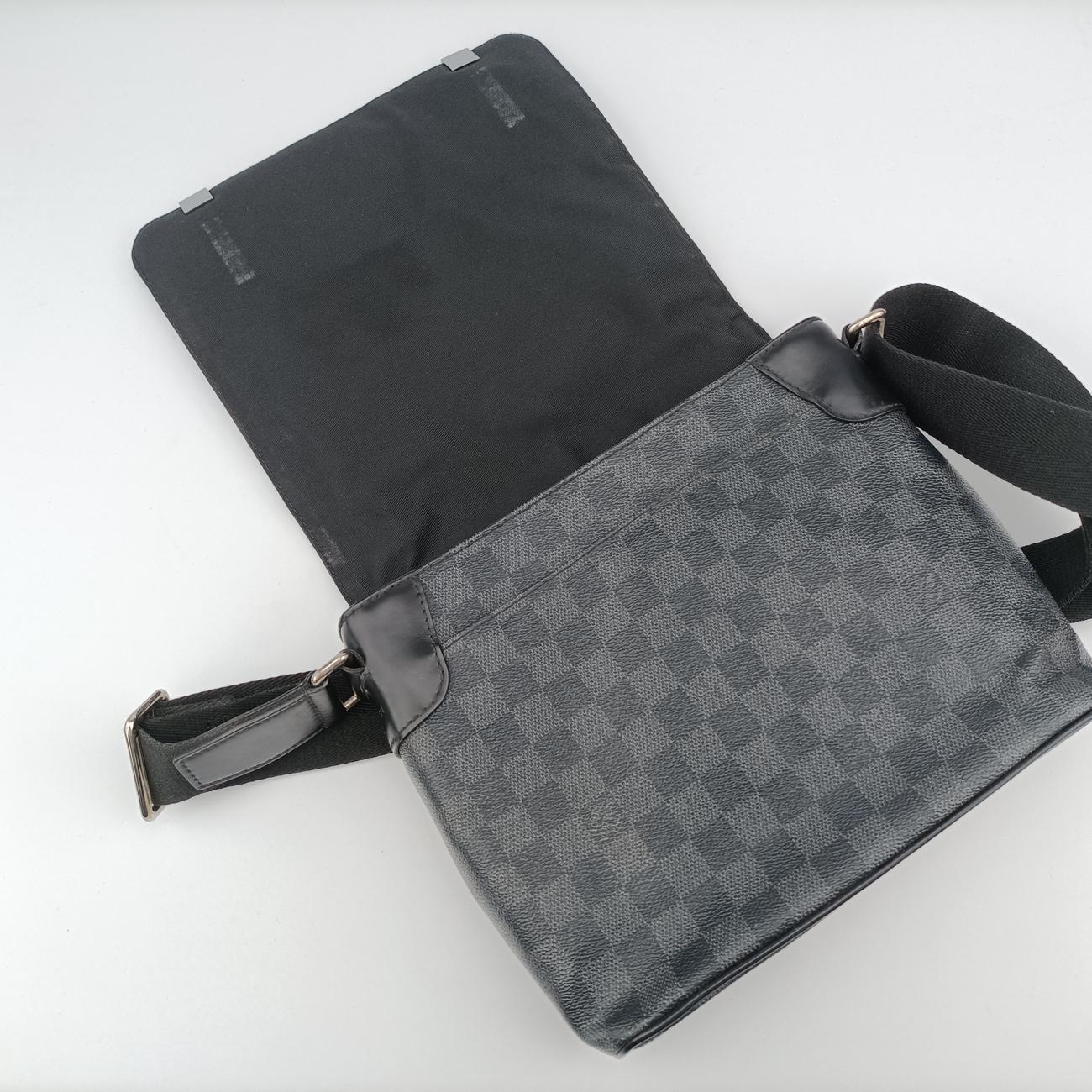 District PM Damier Graphite Damier Graphite canvas ×leather N41054 GI2167ディストリクトPM ダミエ グラフィット ダミエグラフィット キャンバス×レザー　 N41054 GI2167