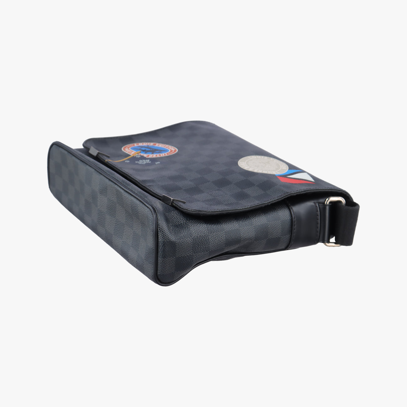 District PM Damier Graphite Damier Graphite canvas ×leather N41054 GI2167ディストリクトPM ダミエ グラフィット ダミエグラフィット キャンバス×レザー　 N41054 GI2167