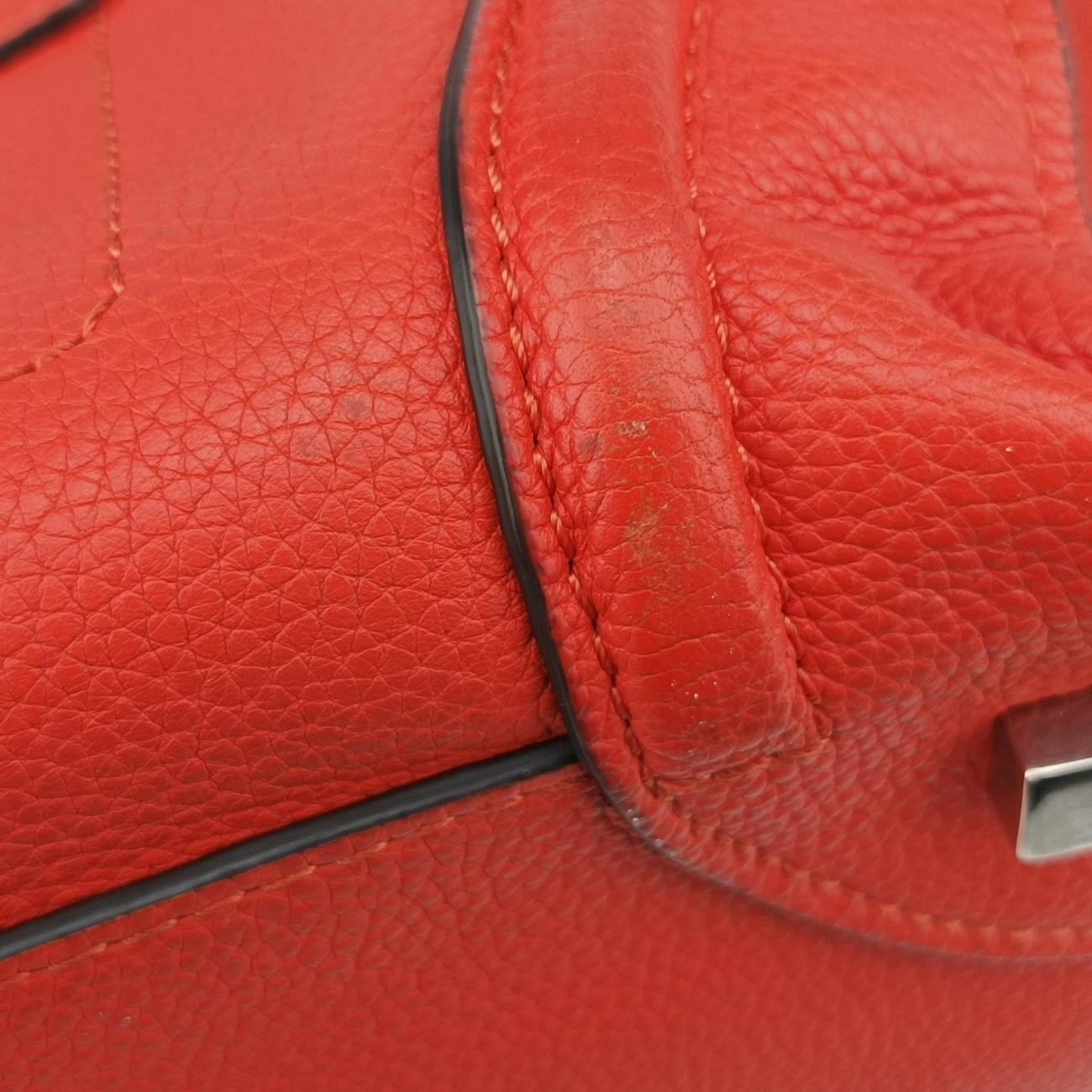 Luggage Mini Shopper Orange Leather S-SA-0191 S-CU-1101ラゲージミニショッパー オレンジ レザー S-SA-0191 S-CU-1101