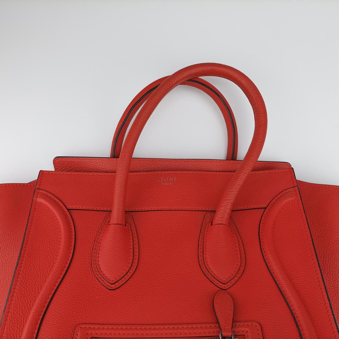 Luggage Mini Shopper Orange Leather S-SA-0191 S-CU-1101ラゲージミニショッパー オレンジ レザー S-SA-0191 S-CU-1101