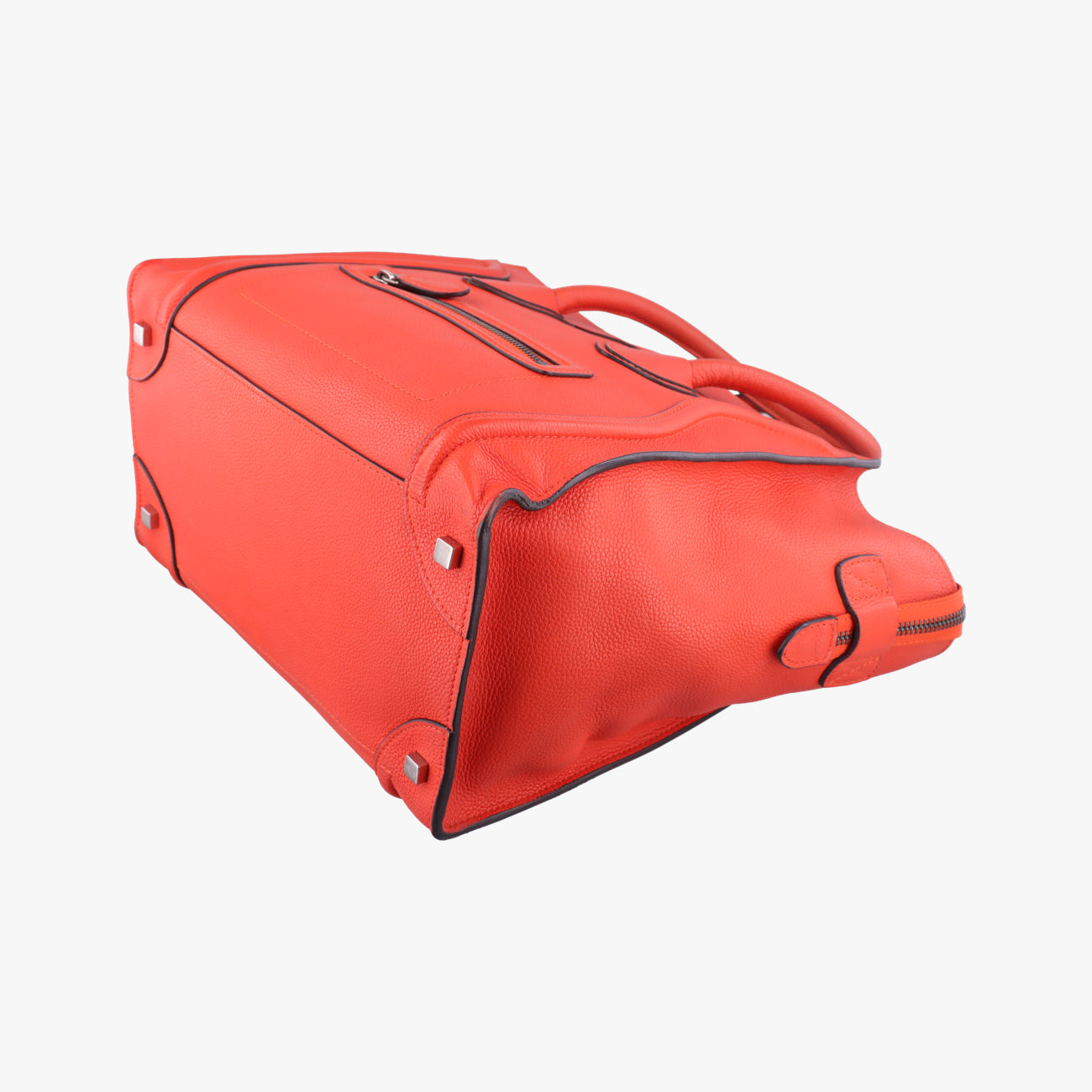 Luggage Mini Shopper Orange Leather S-SA-0191 S-CU-1101ラゲージミニショッパー オレンジ レザー S-SA-0191 S-CU-1101