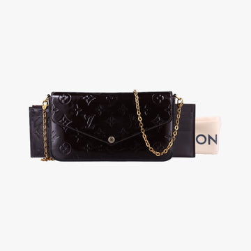 Pochette Félice Amarante Vernis M61267 TJ2136ポシェットフェリシー アマラント ヴェルニ M61267 TJ2136