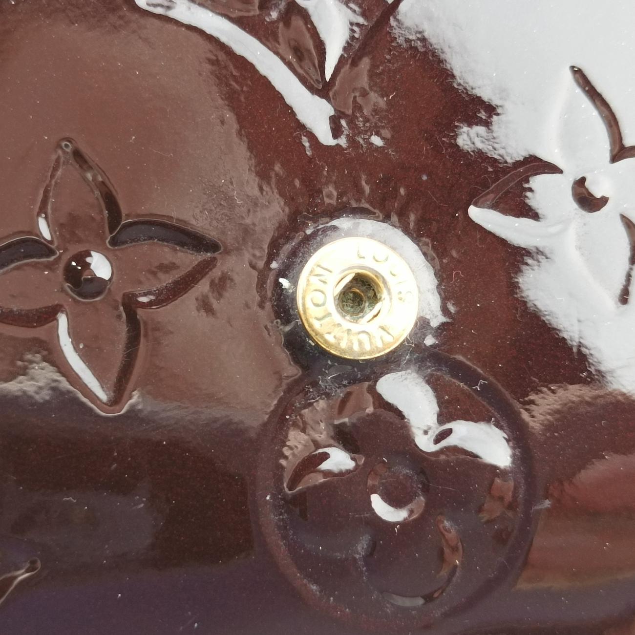 Pochette Félice Amarante Vernis M61267 TJ2136ポシェットフェリシー アマラント ヴェルニ M61267 TJ2136