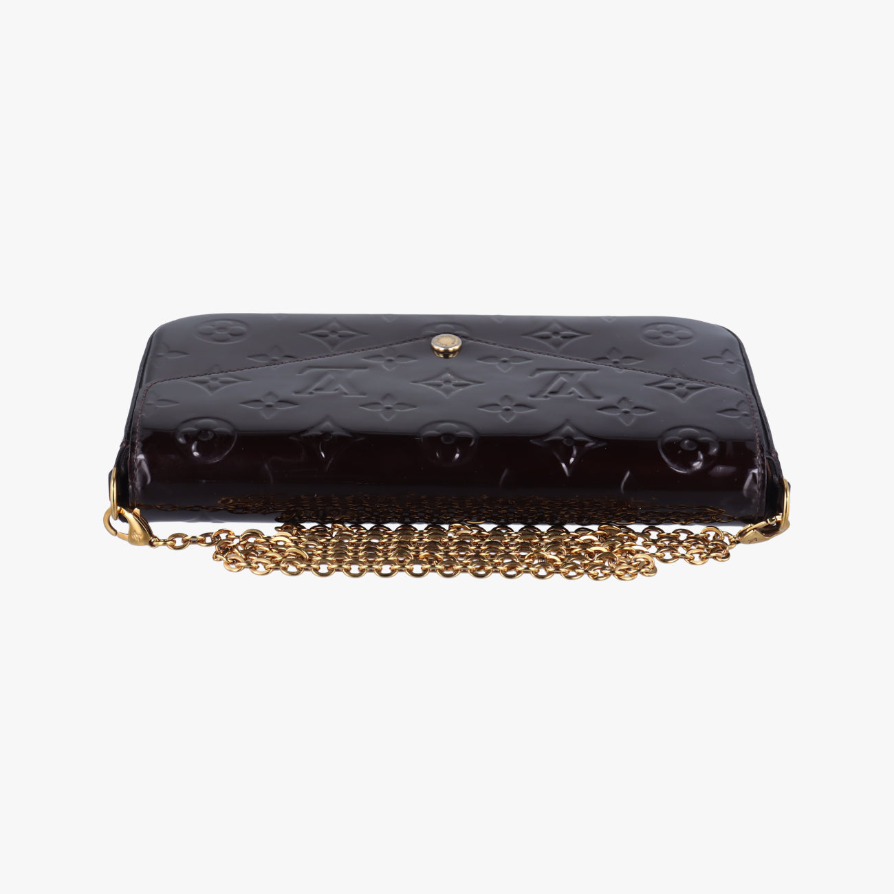 Pochette Félice Amarante Vernis M61267 TJ2136ポシェットフェリシー アマラント ヴェルニ M61267 TJ2136