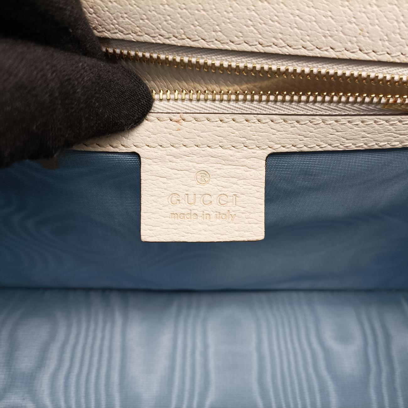 Sylvie Ivory x Navy x Red Leather 524405 A029046958シルヴィ アイボリー×ネイビー×レッド レザー 524405 A029046958