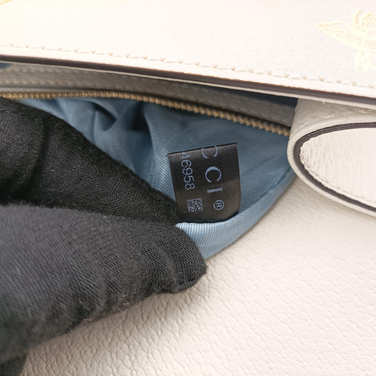 Sylvie Ivory x Navy x Red Leather 524405 A029046958シルヴィ アイボリー×ネイビー×レッド レザー 524405 A029046958