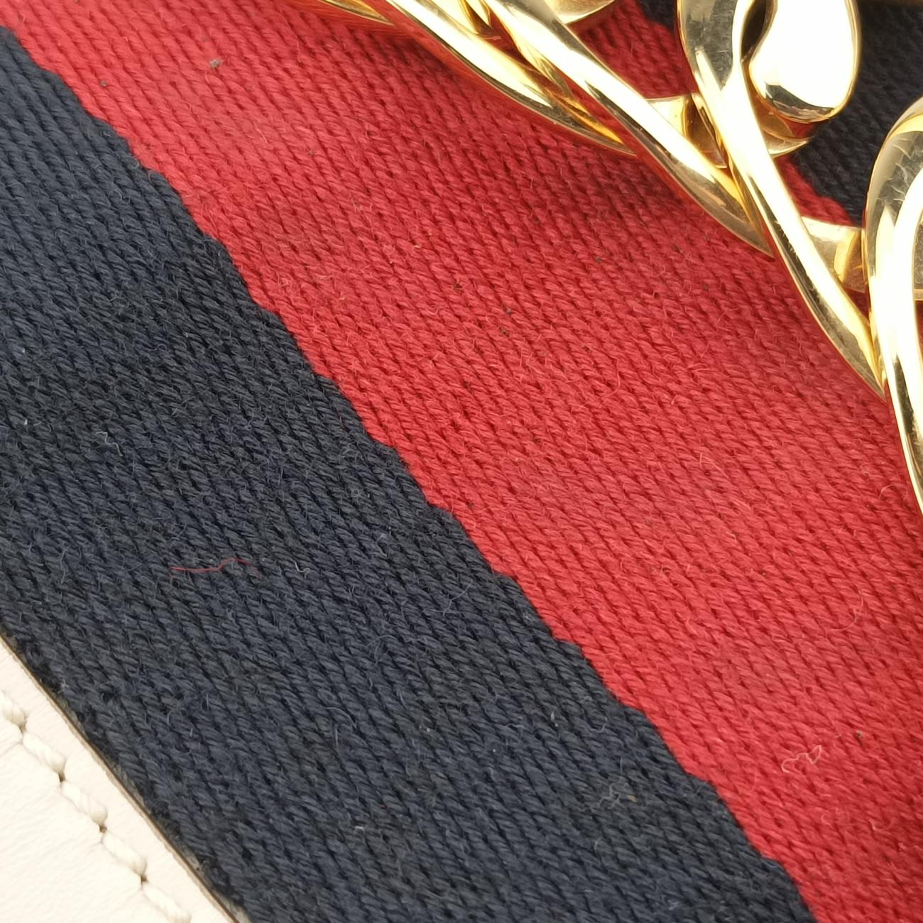 Sylvie White×multicolor Leather 431665 C023269056シルヴィ ホワイト×マルチカラー レザー 431665 C023269056