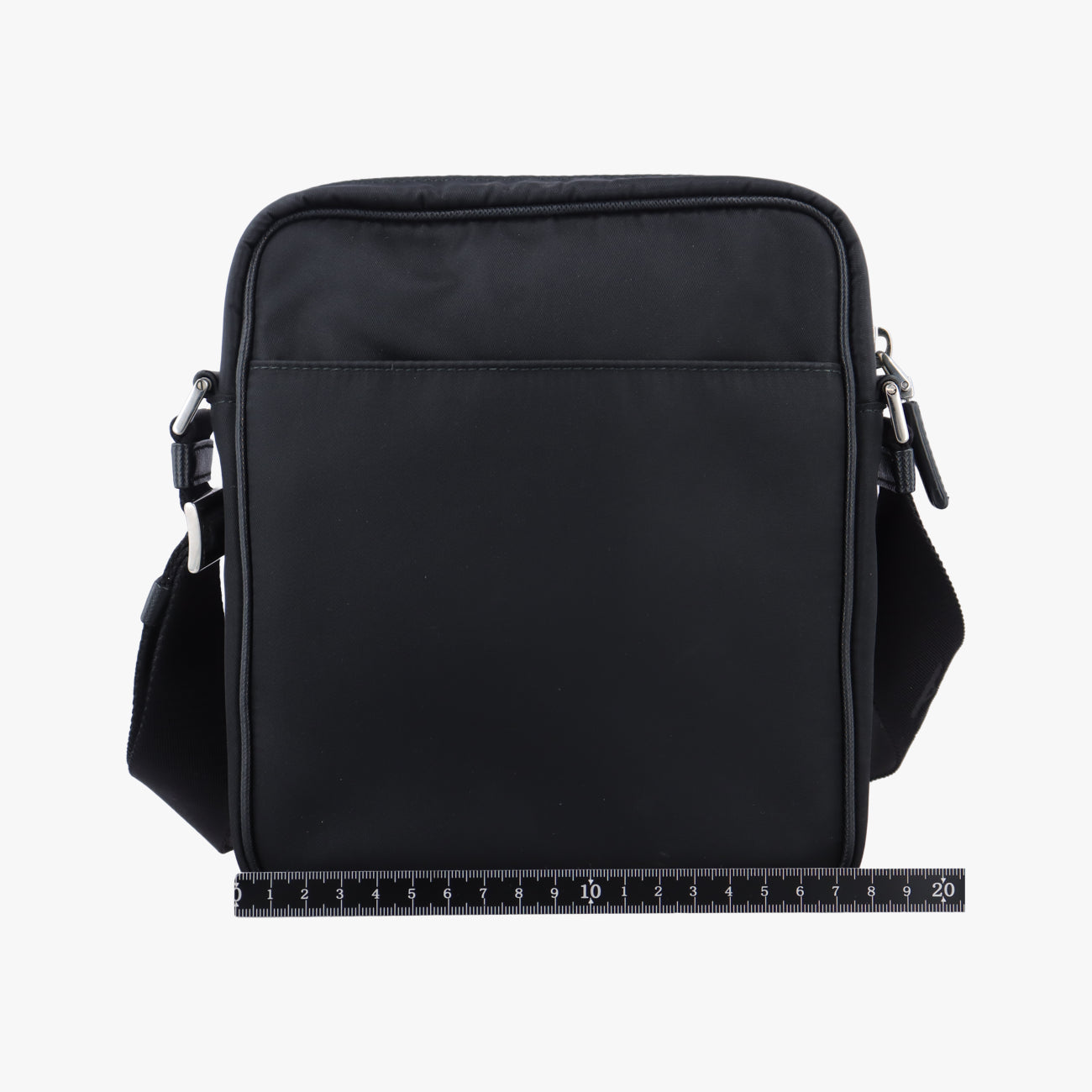 Triangle Logo Black nylon 2VH112 253トライアングルロゴ ブラック ナイロン 2VH112 253