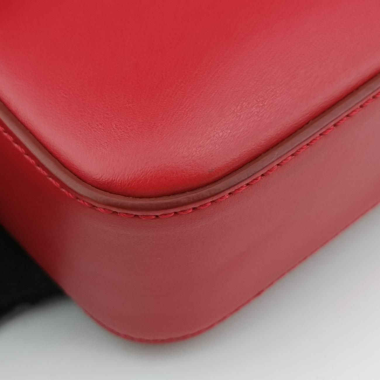 Chloe C Red Leather × Suede 01 20 75 65クロエC レッド レザー × スエード 01 20 75 65