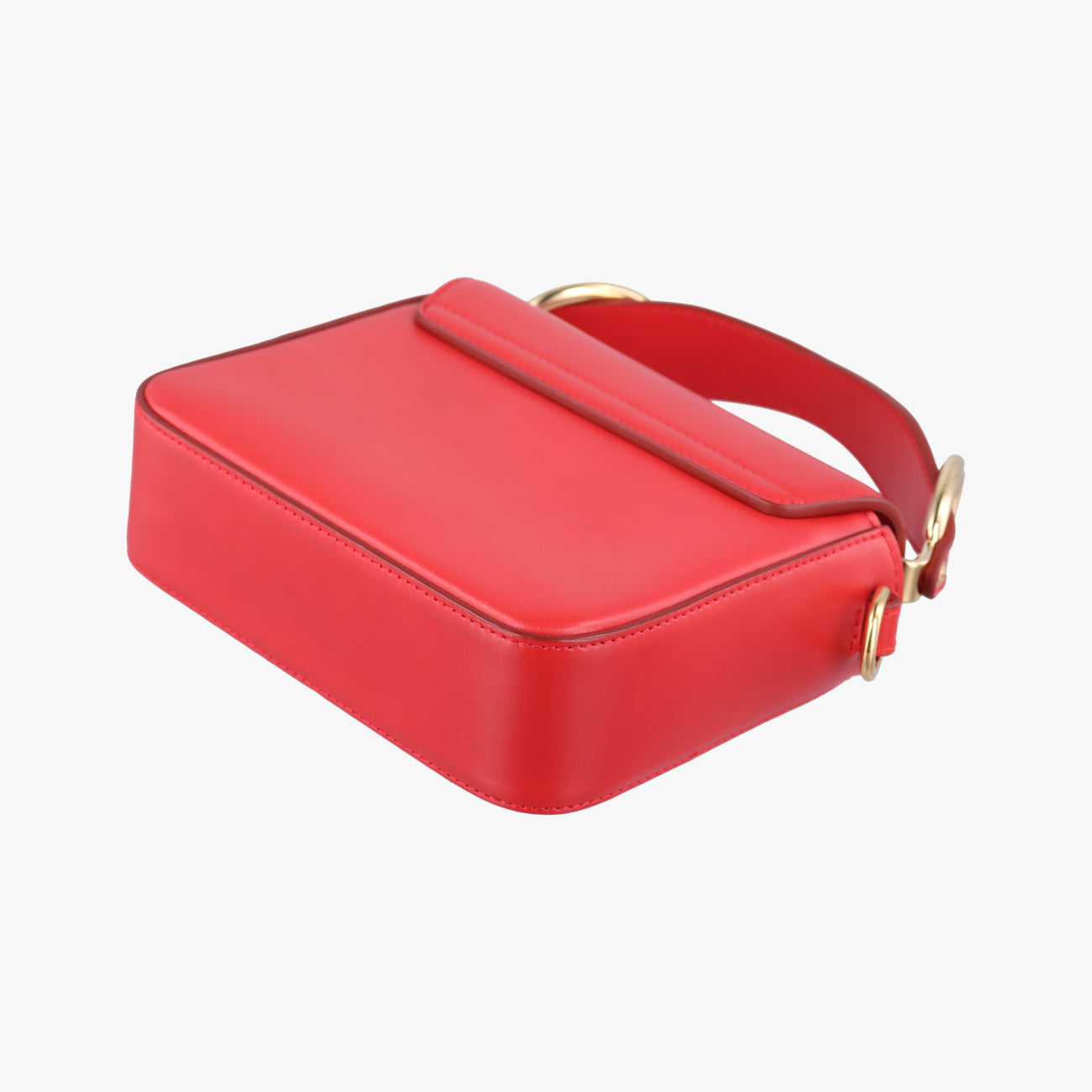 Chloe C Red Leather × Suede 01 20 75 65クロエC レッド レザー × スエード 01 20 75 65