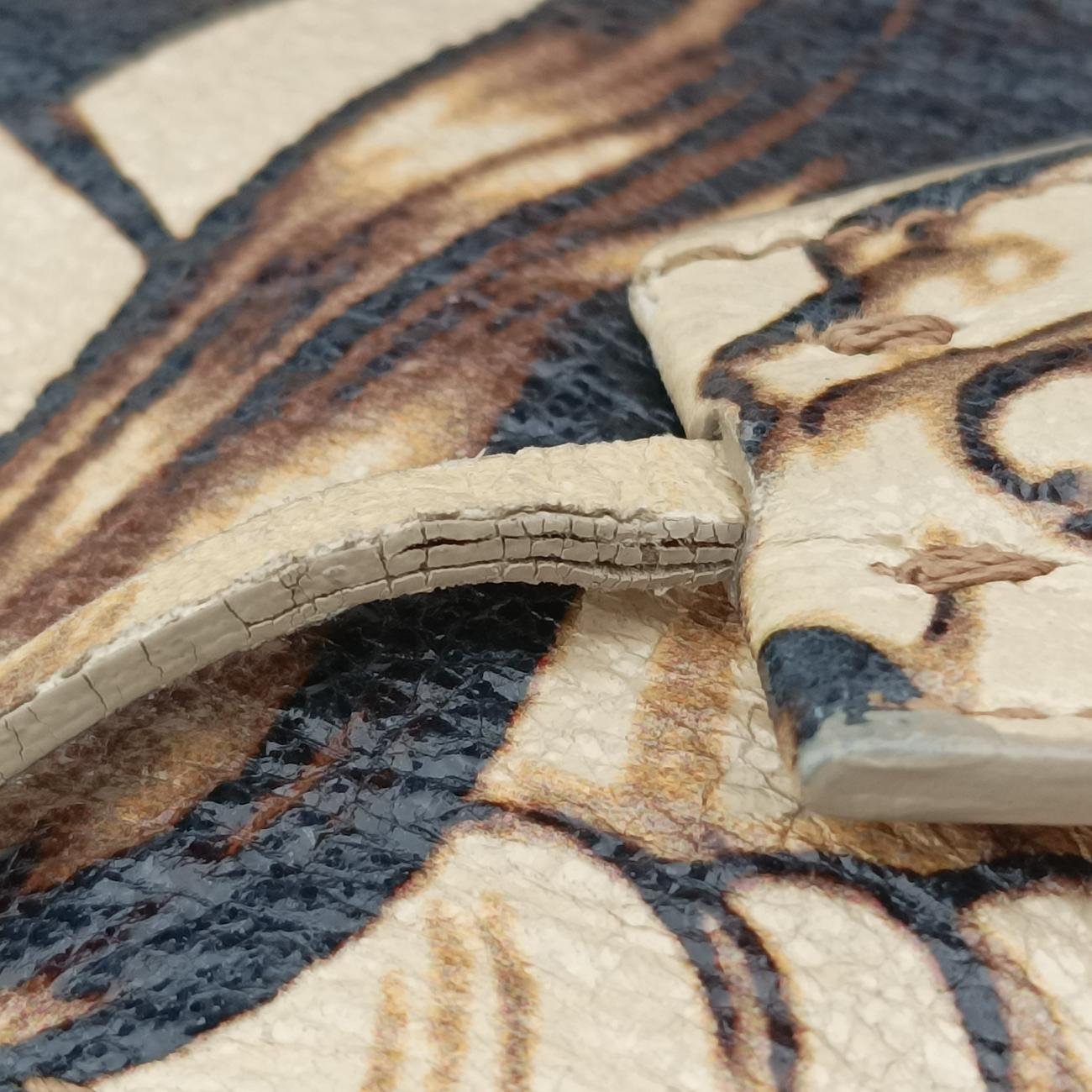 Fairy White×Multicolour Leather BL0515 31 16フェアリー ホワイト×マルチカラー レザー BL0515 31 16