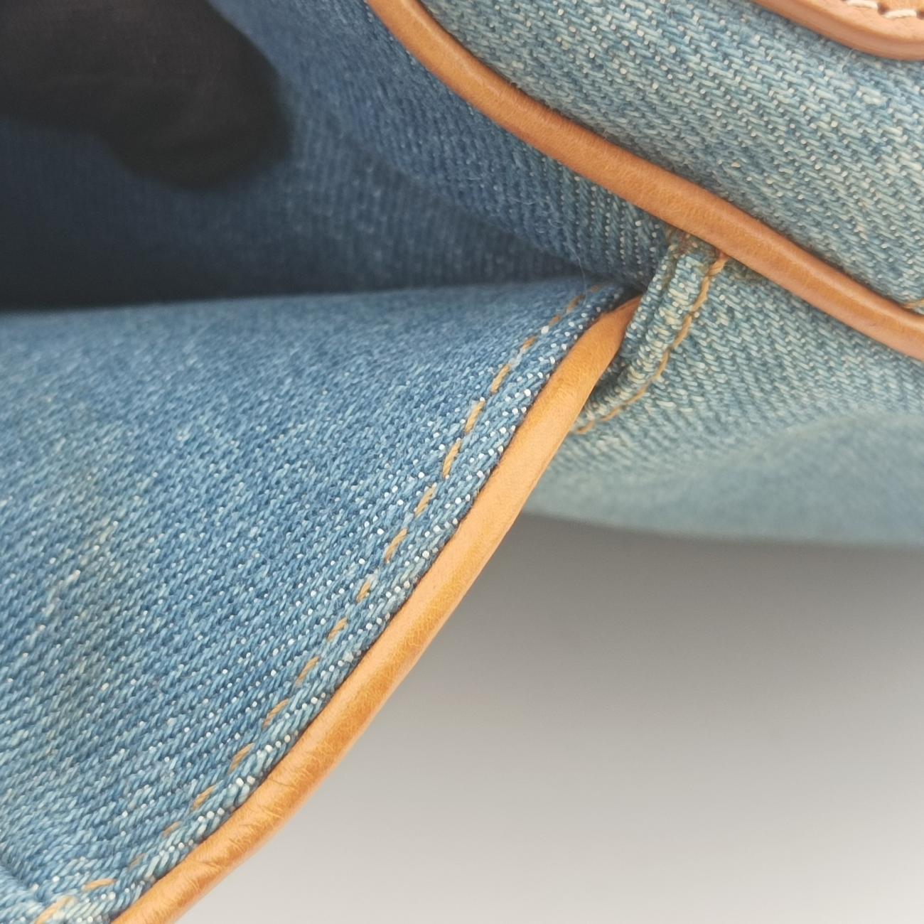 Saddle Blue×multicolor Denim 06-RU-0045サドル ブルー×マルチカラー デニム 06-RU-0045