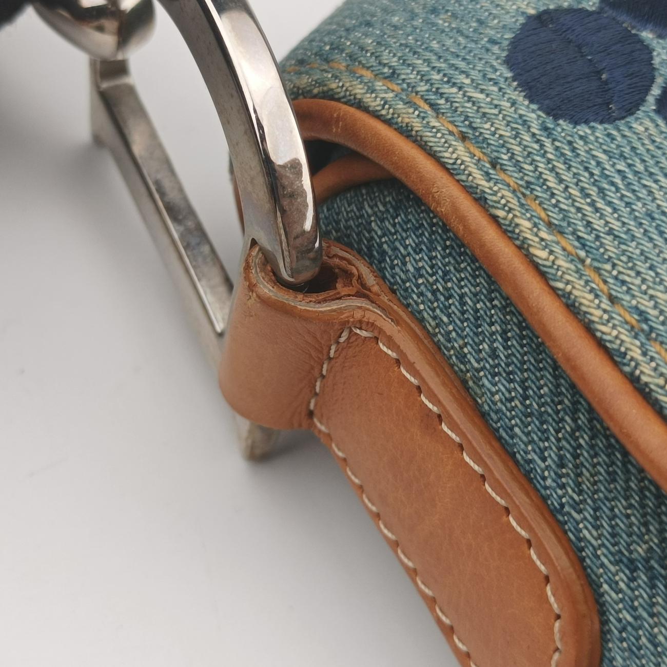 Saddle Blue×multicolor Denim 06-RU-0045サドル ブルー×マルチカラー デニム 06-RU-0045