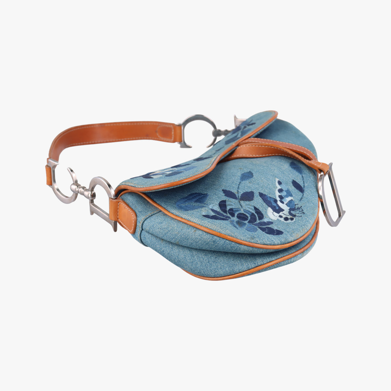 Saddle Blue×multicolor Denim 06-RU-0045サドル ブルー×マルチカラー デニム 06-RU-0045