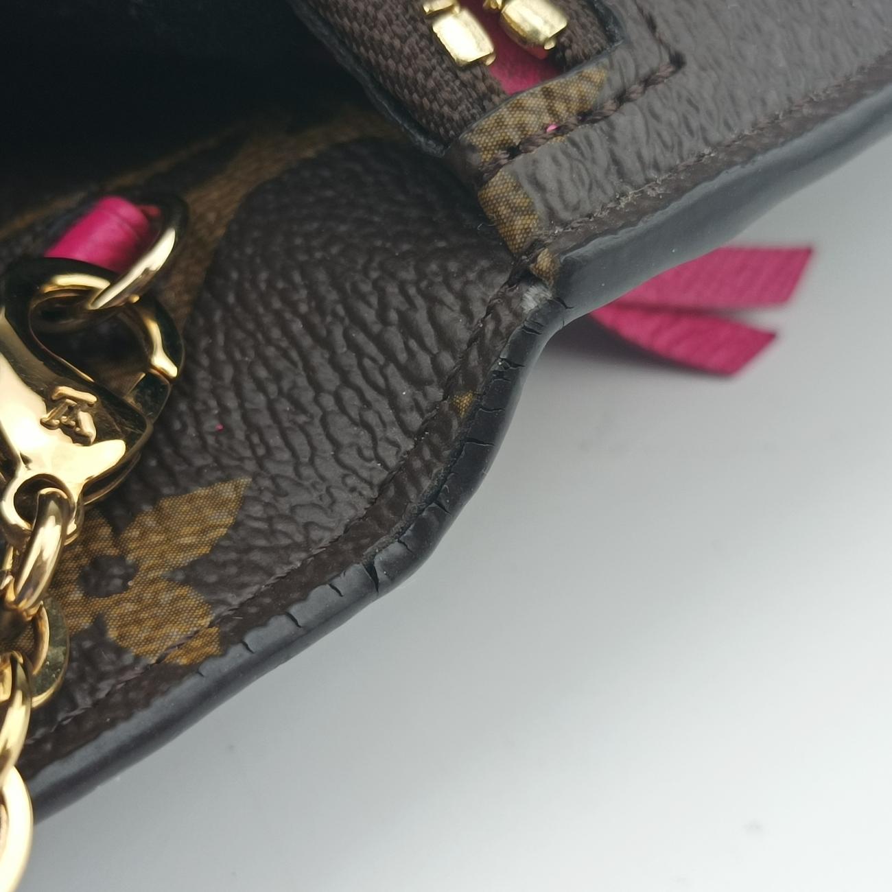 Pochette Weekend brown×multicolor Monogram Canvas M63857 UB4148ポシェット ウィケンド モノグラム/ブラウン系×マルチカラー モノグラムキャンバス M63857 UB4148