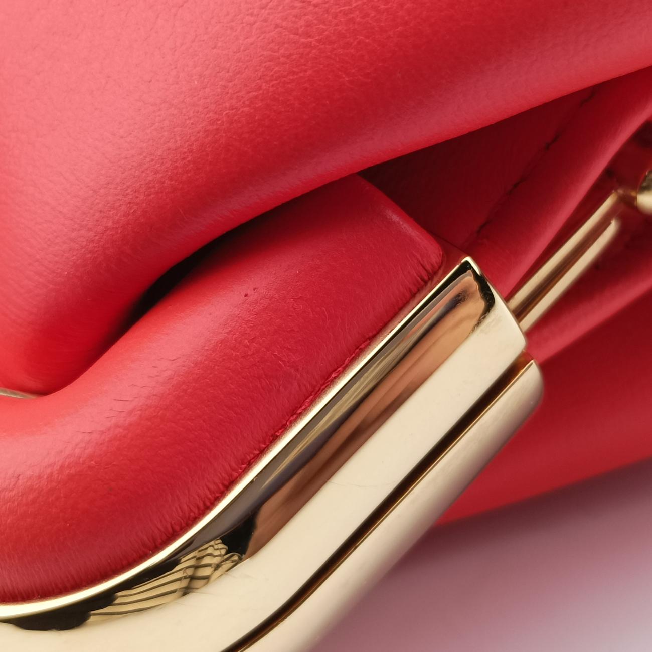 First small Red lambskin 8BP129 8BP129 ABVE 219-8241ファースト スモール レッド ラムスキン 8BP129 8BP129 ABVE 219-8241