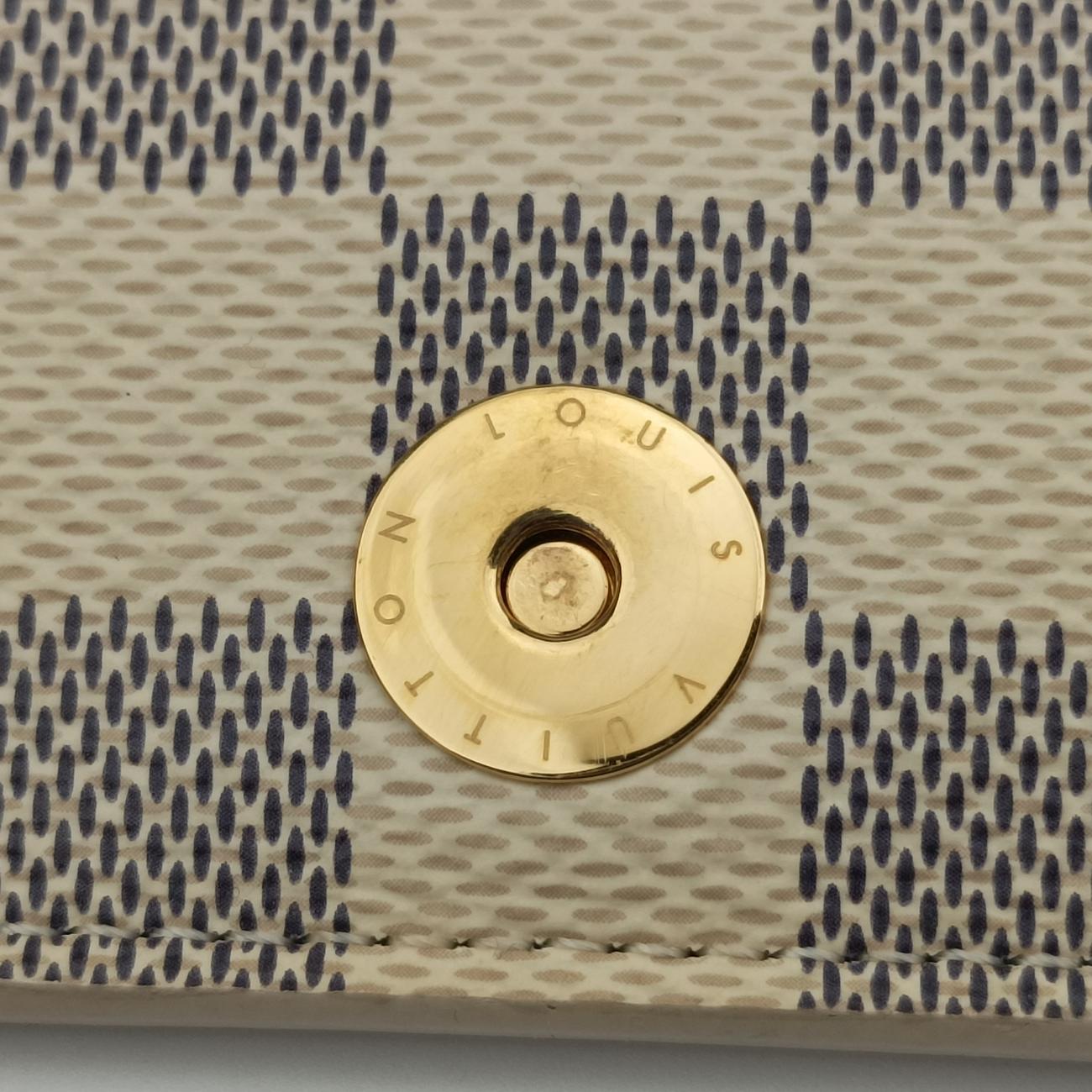 Summer Trunks Pochette Weekend Azur×multicolor Damier Canvas N60108 UB1108サマートランク ポシェット ウィークエンド アズール×マルチカラー ダミエキャンバ N60108 UB1108