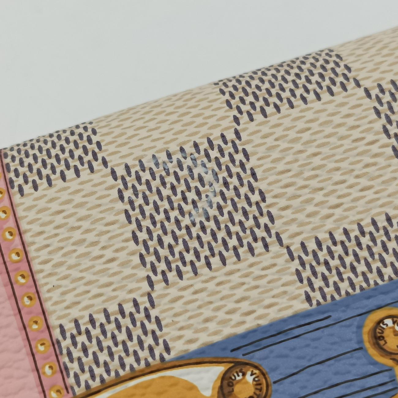 Summer Trunks Pochette Weekend Azur×multicolor Damier Canvas N60108 UB1108サマートランク ポシェット ウィークエンド アズール×マルチカラー ダミエキャンバ N60108 UB1108