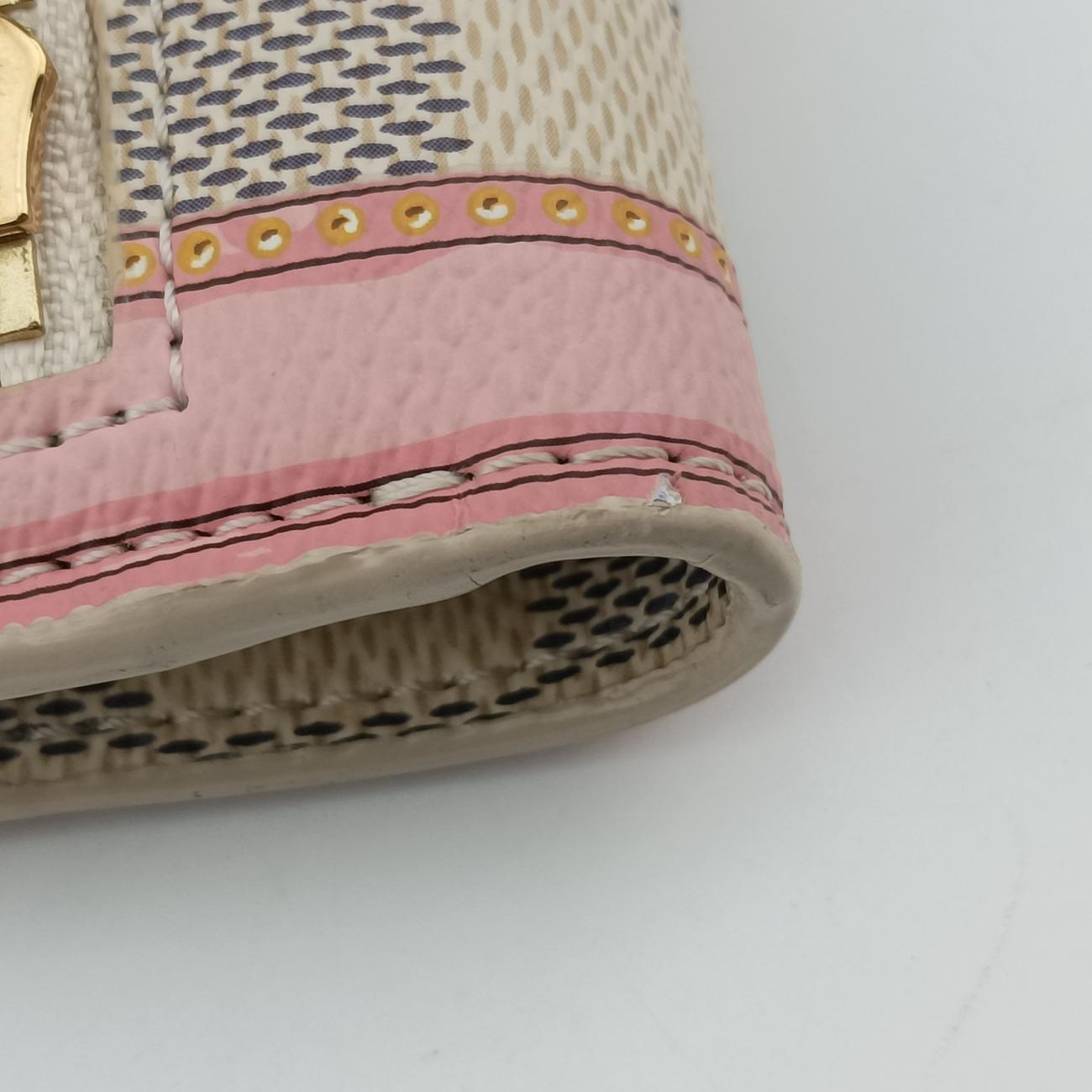 Summer Trunks Pochette Weekend Azur×multicolor Damier Canvas N60108 UB1108サマートランク ポシェット ウィークエンド アズール×マルチカラー ダミエキャンバ N60108 UB1108