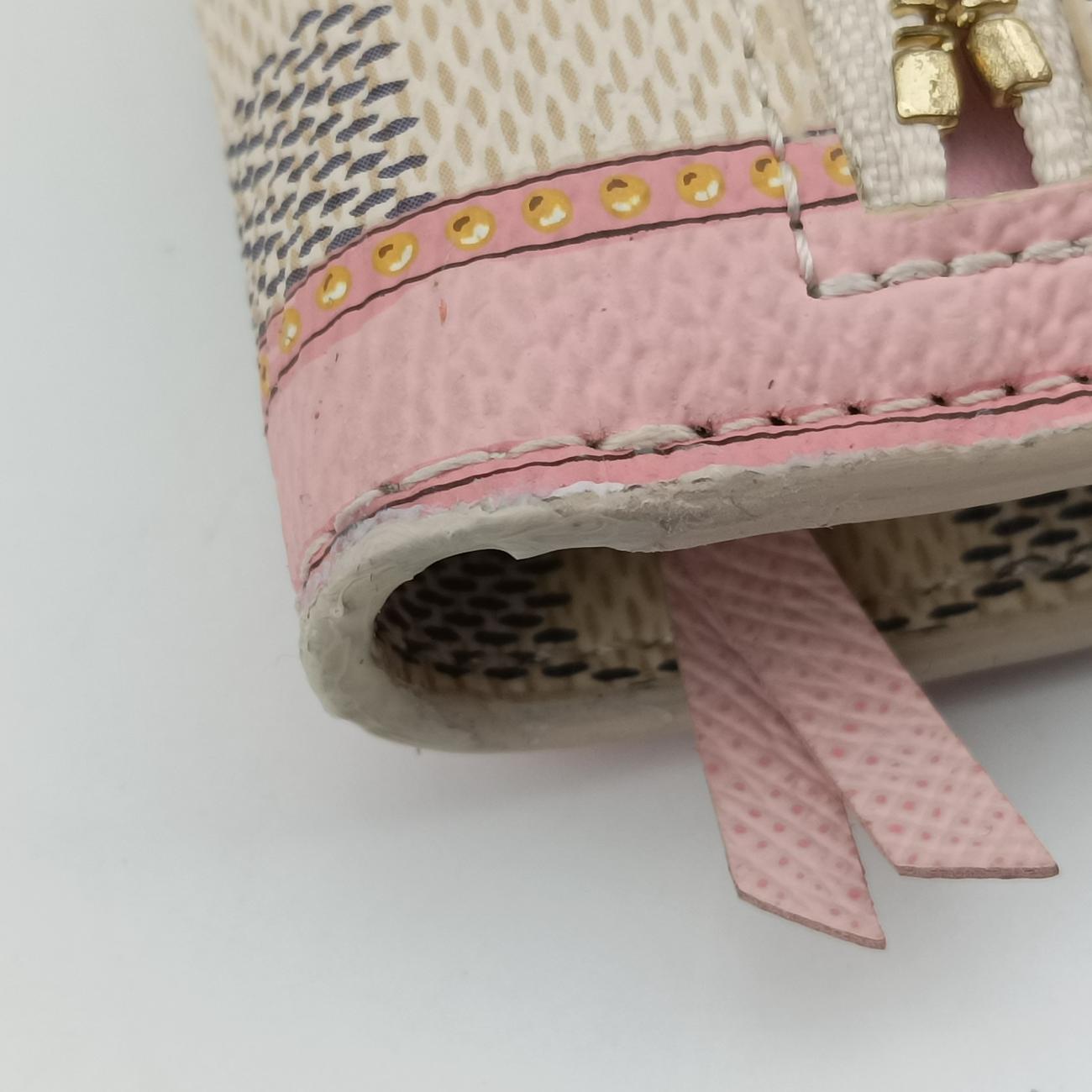 Summer Trunks Pochette Weekend Azur×multicolor Damier Canvas N60108 UB1108サマートランク ポシェット ウィークエンド アズール×マルチカラー ダミエキャンバ N60108 UB1108