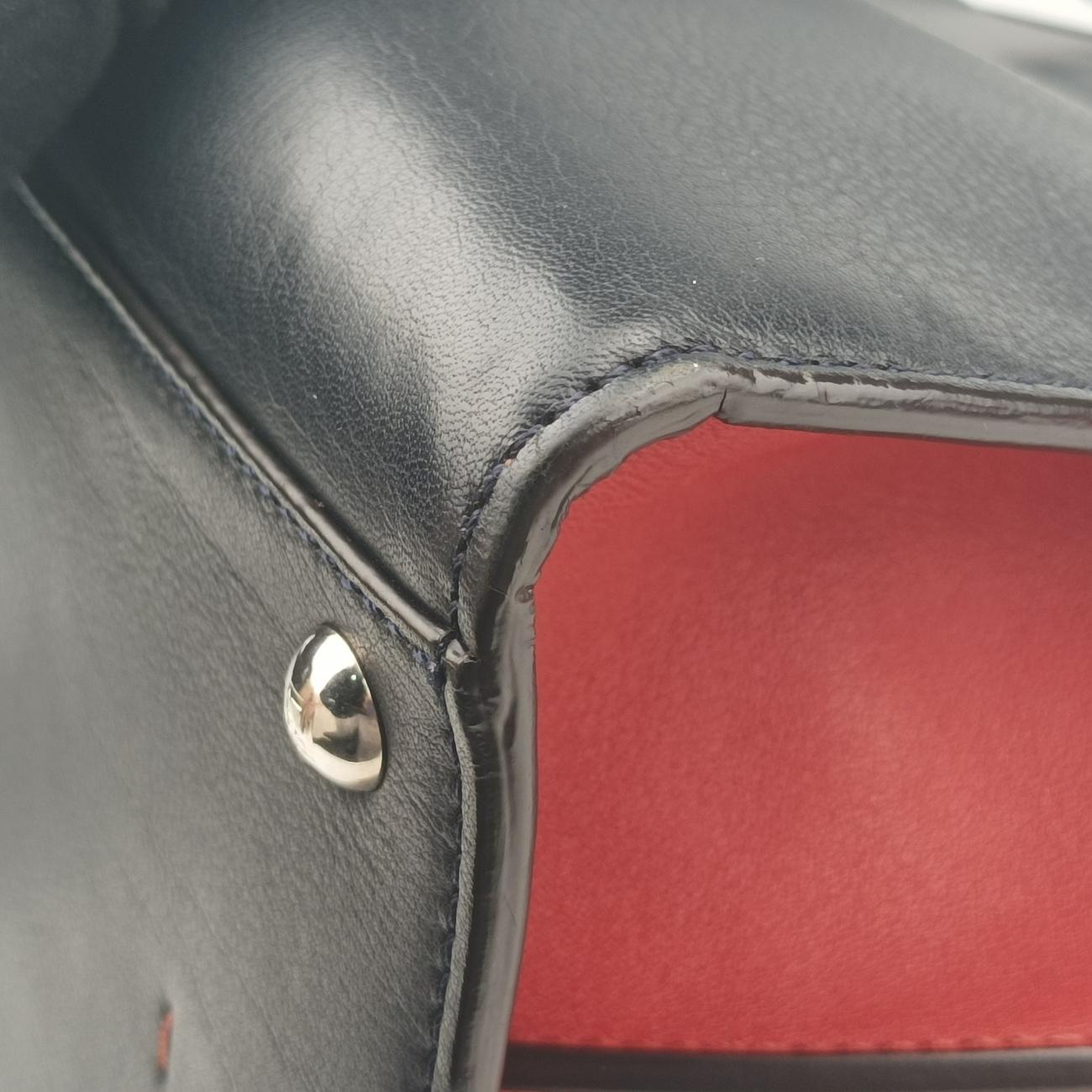 Troyage Trois Jours Black×Red Leather 8BH280 8BH280-Z1P-149-2461トロワジュール ブラック×レッド レザー 8BH280 8BH280-Z1P-149-2461