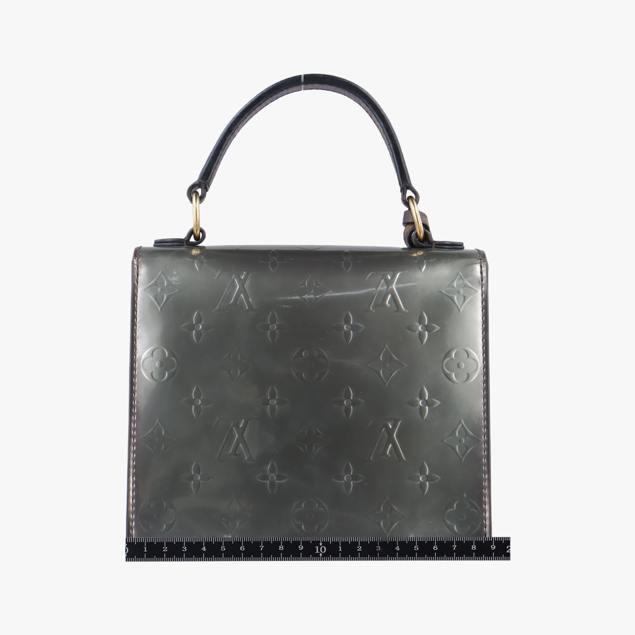 Spring Street PM Silver x Brown x Yellow Vernis x Monogram x Epi M90376 NZ5128スプリングストリートPM シルバー×ブラウン×イエロー ヴェルニ×モノグラム×エピ M90376 NZ5128