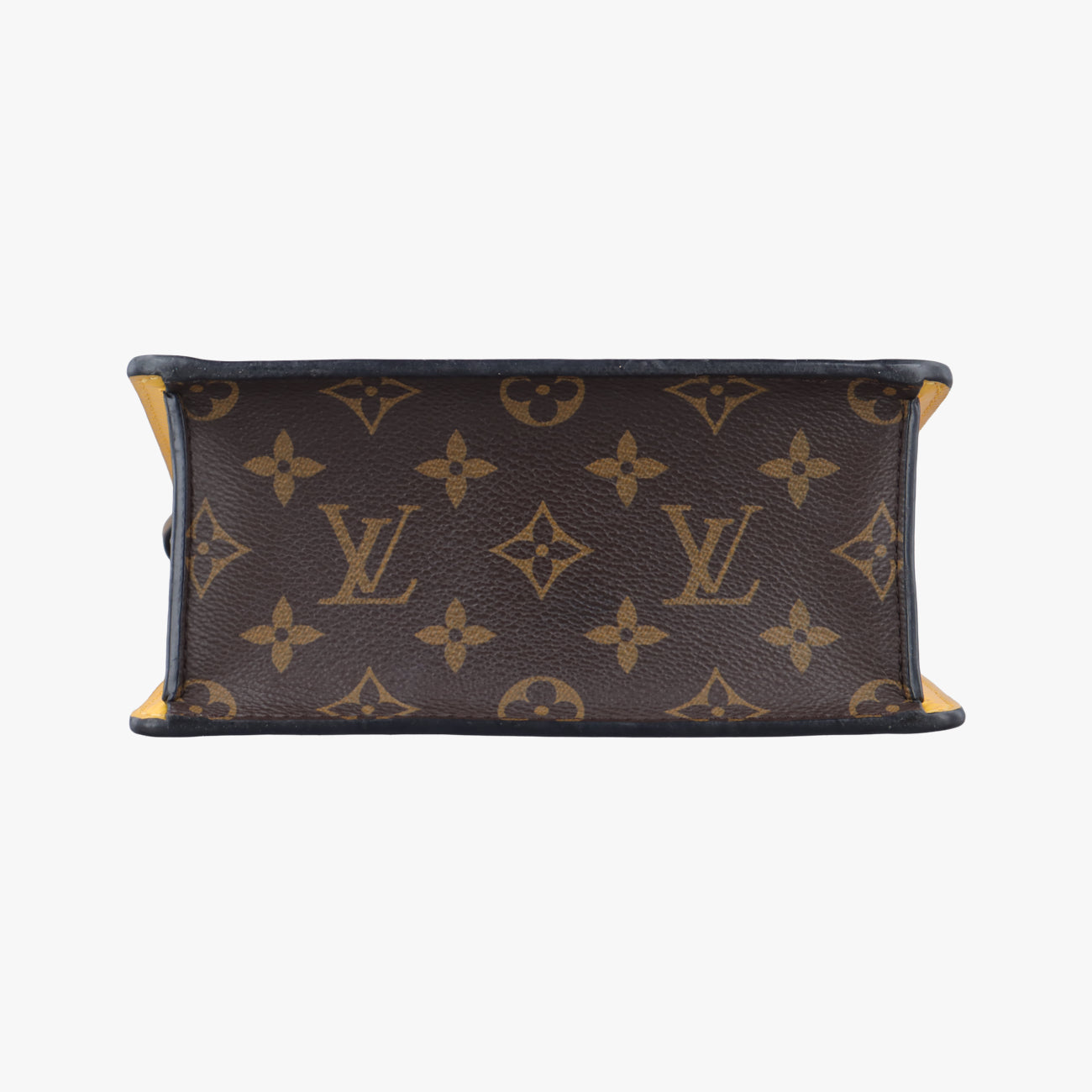 Spring Street PM Silver x Brown x Yellow Vernis x Monogram x Epi M90376 NZ5128スプリングストリートPM シルバー×ブラウン×イエロー ヴェルニ×モノグラム×エピ M90376 NZ5128