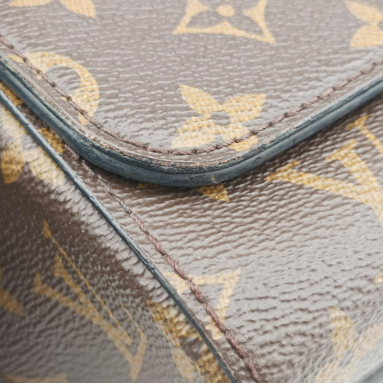 Monogram Studded Twist MM brown×Black×multicolor Monogram Canvas FL2136モノグラム スタッズ ツイスト MM モノグラム/ブラウン系×ブラック×マルチカラー モノグラムキャンバス FL2136