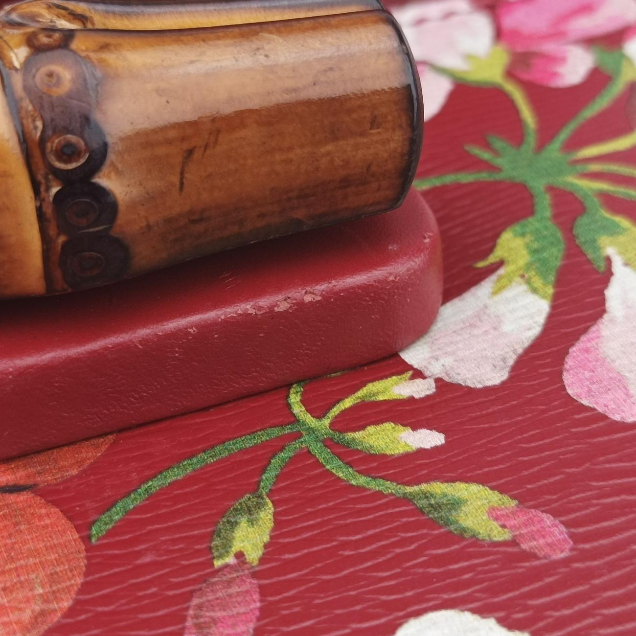 Bamboo Red×multicolor Leather 409398 B019491568バンブー レッド×マルチカラー レザー 409398 B019491568