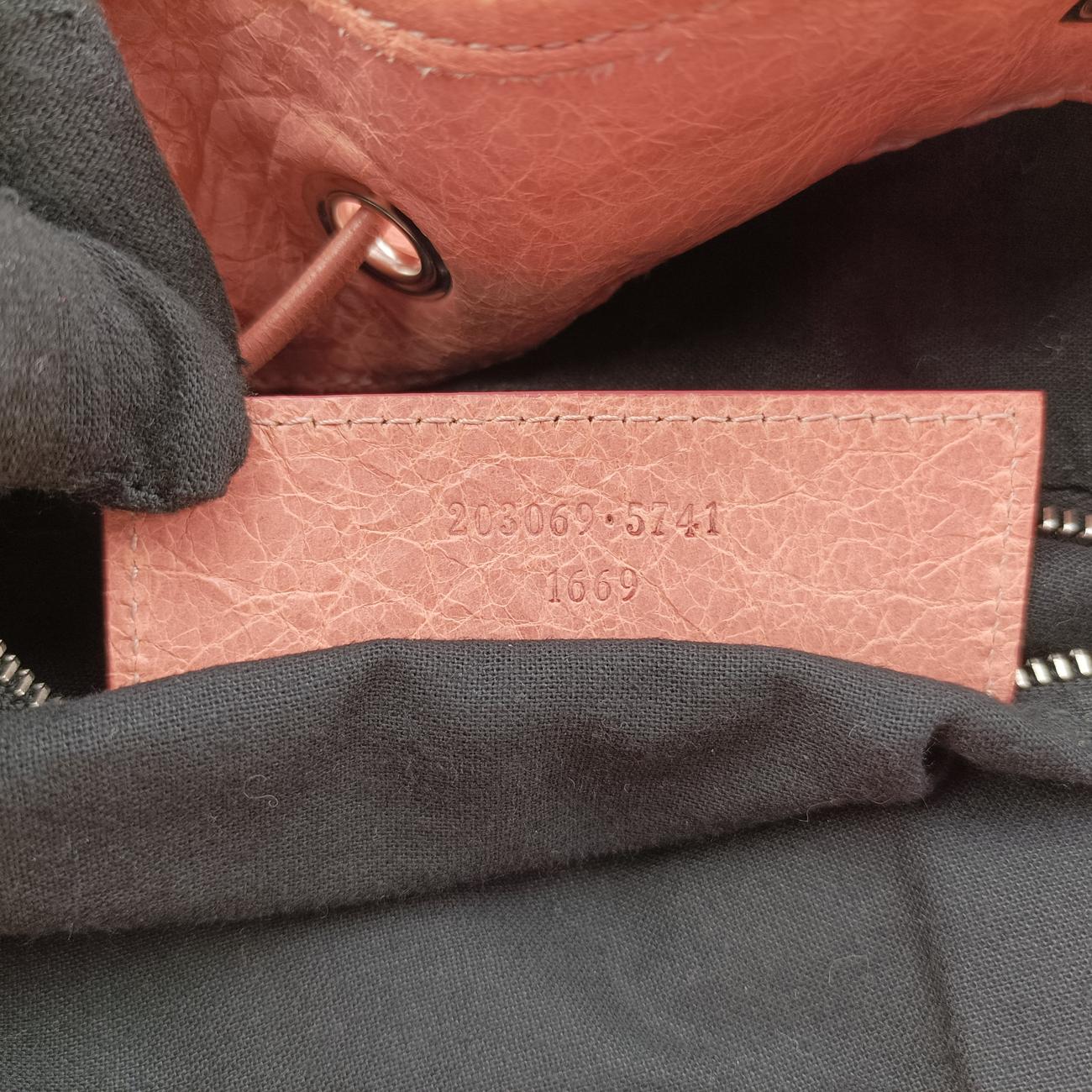 Pompon Pink Lambskin 203069.5741 1669ポンポン ピンク ラムスキン 203069.5741 1669