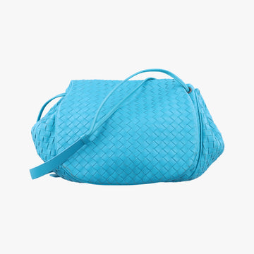 Intrecciato Blue lambskin B00496540Yイントレチャート ブルー ラムスキン B00496540Y