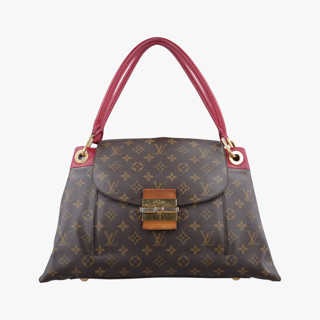 OLYMPE Brown×Rouge Monogram Canvas M40732 SP2182オランプ モノグラム/ブラウン系×ルージュ モノグラム キャンバス M40732 SP2182