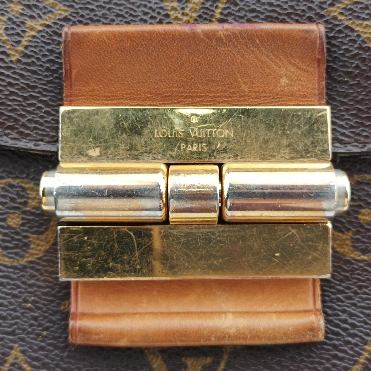 OLYMPE Brown×Rouge Monogram Canvas M40732 SP2182オランプ モノグラム/ブラウン系×ルージュ モノグラム キャンバス M40732 SP2182