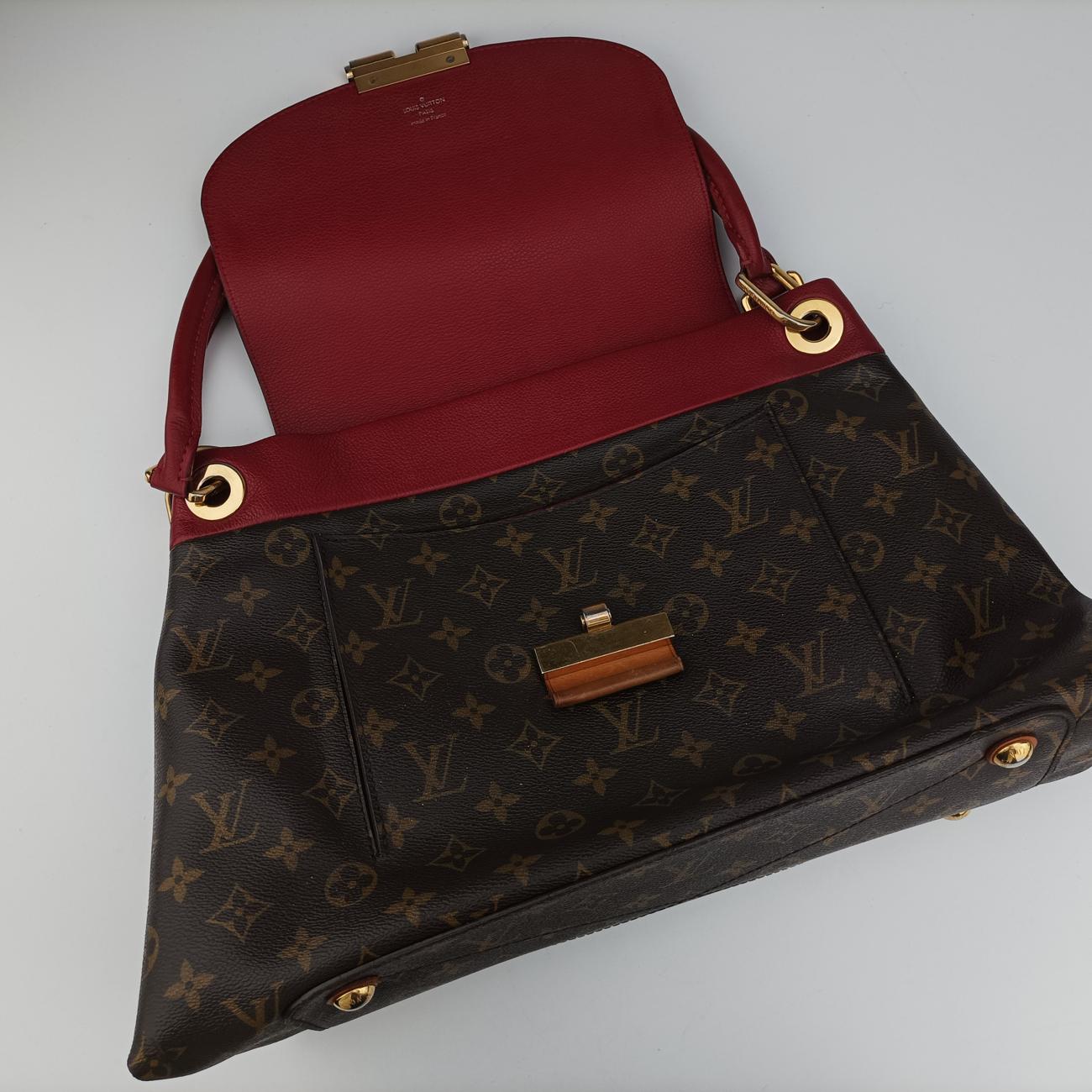 OLYMPE Brown×Rouge Monogram Canvas M40732 SP2182オランプ モノグラム/ブラウン系×ルージュ モノグラム キャンバス M40732 SP2182