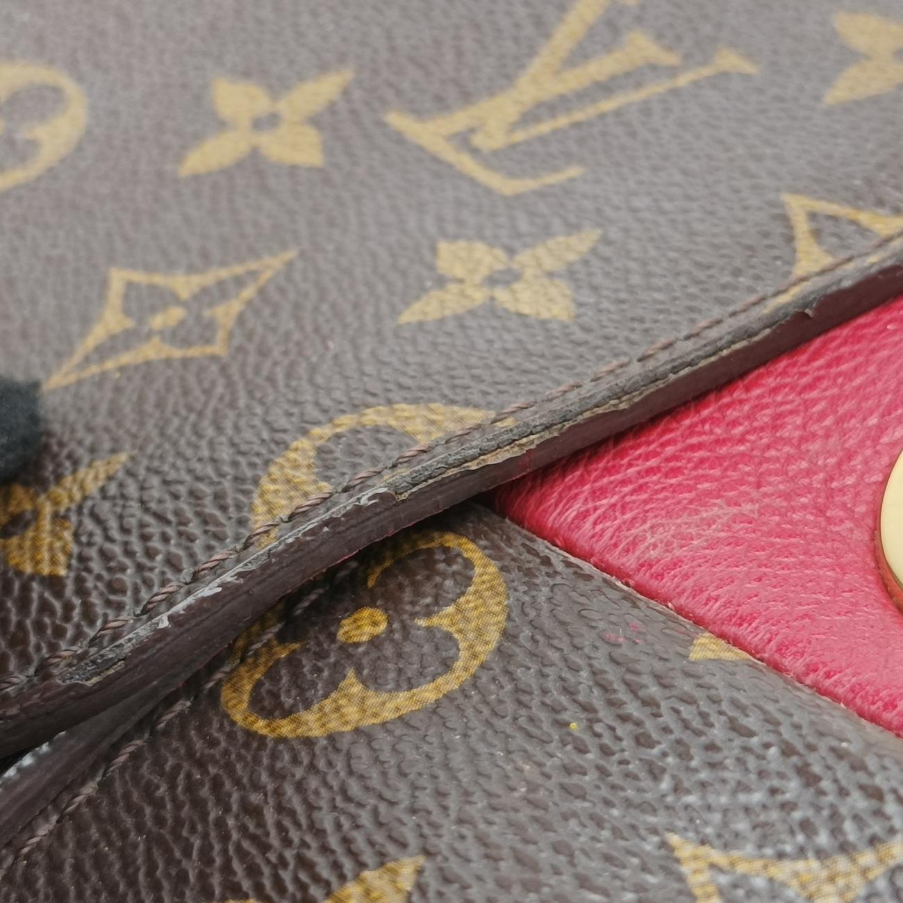 OLYMPE Brown×Rouge Monogram Canvas M40732 SP2182オランプ モノグラム/ブラウン系×ルージュ モノグラム キャンバス M40732 SP2182