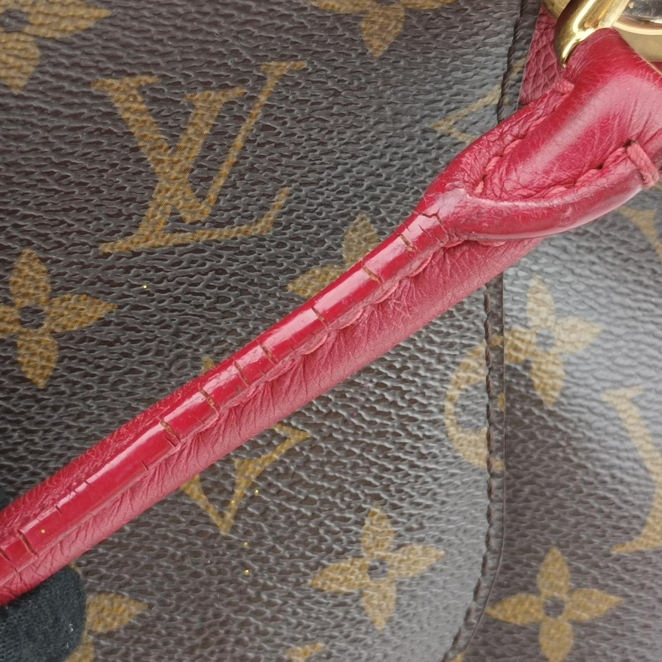 OLYMPE Brown×Rouge Monogram Canvas M40732 SP2182オランプ モノグラム/ブラウン系×ルージュ モノグラム キャンバス M40732 SP2182