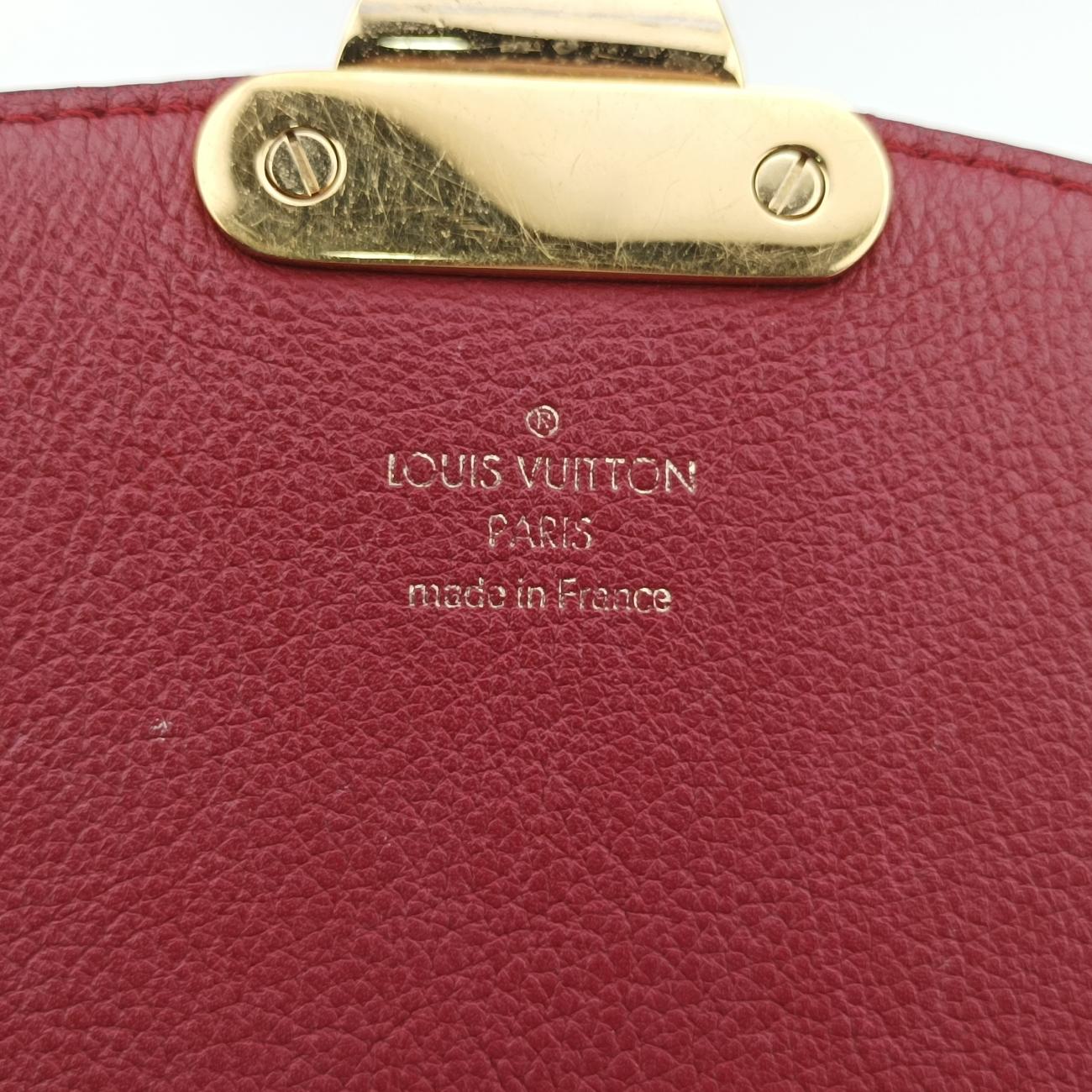 EDEN PM MARRON×ROUGE Monogram Canvas×calf leather M40731 AR1142エデン PM マロン×ルージュ モノグラムキャンバス×カーフレザー M40731 AR1142