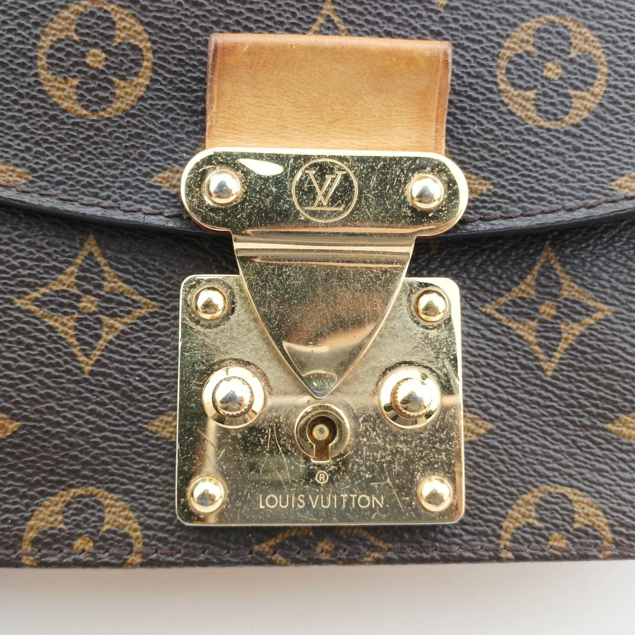 EDEN PM MARRON×ROUGE Monogram Canvas×calf leather M40731 AR1142エデン PM マロン×ルージュ モノグラムキャンバス×カーフレザー M40731 AR1142